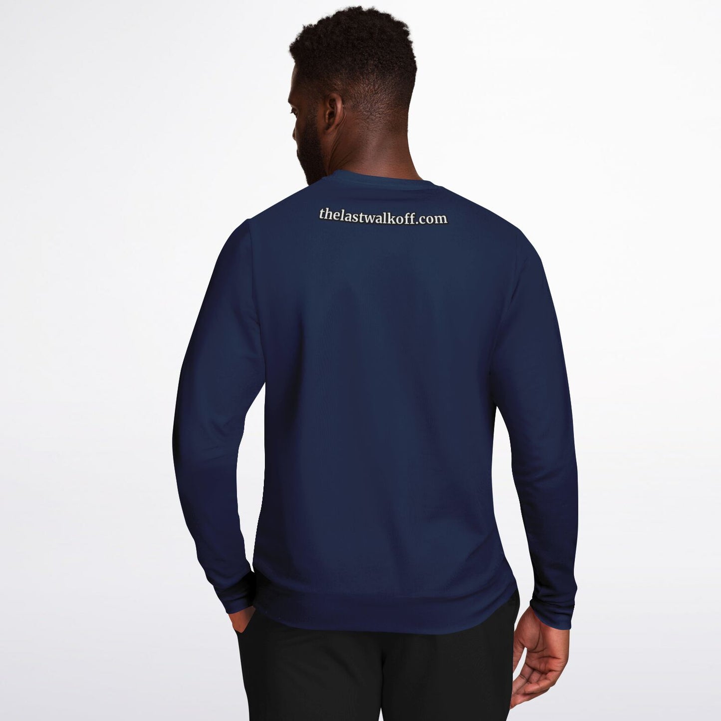 Honey Do's Navy Blue Yellow Long Sleeve Shirt 2
