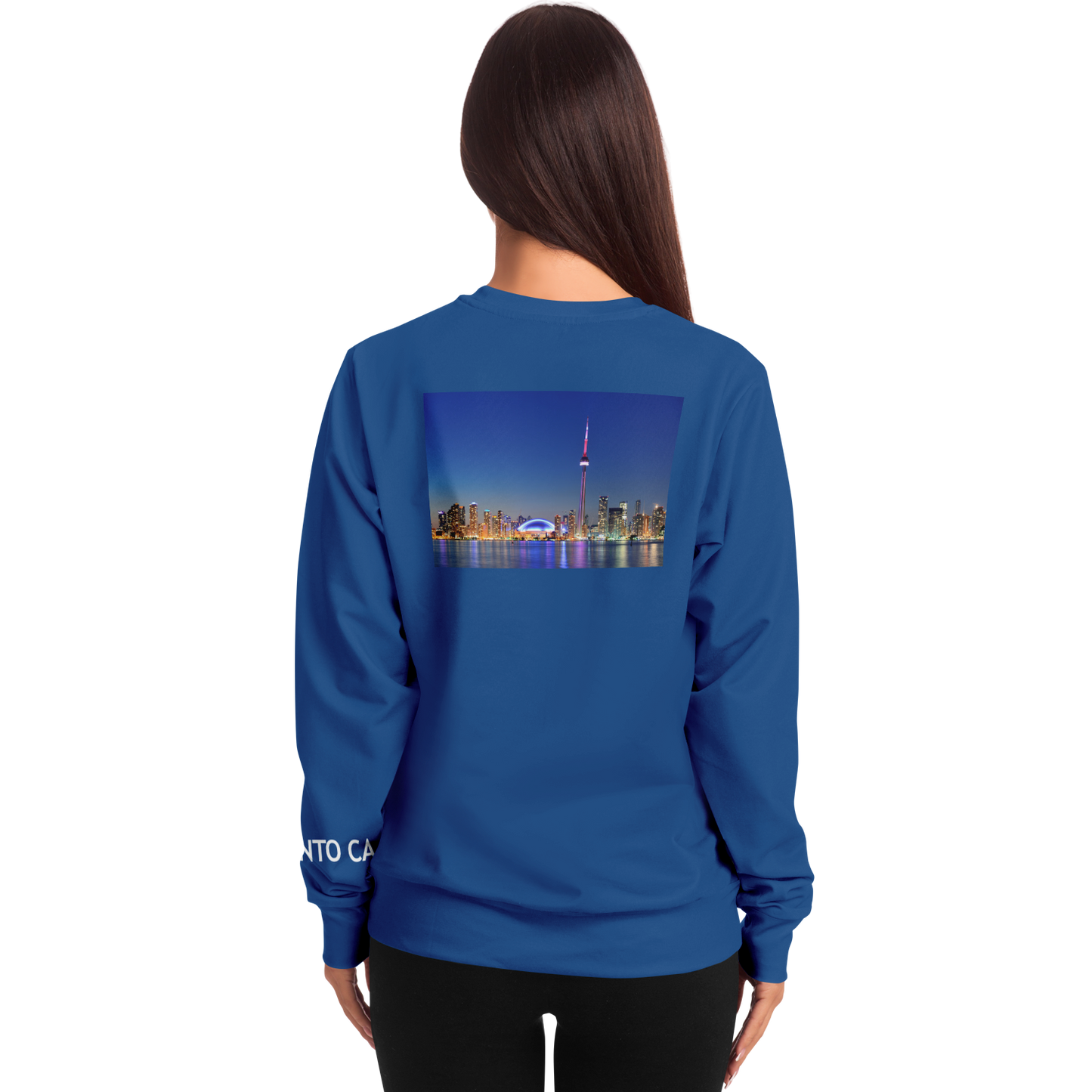 Toronto Blue Long Sleeve Shirt Skyline