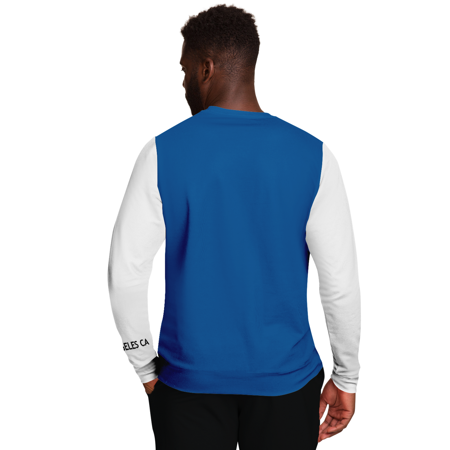 Los Angeles Blue White Long Sleeve Shirt