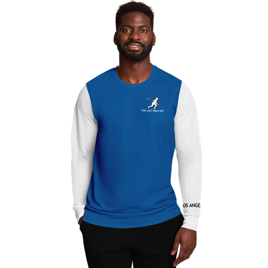 Los Angeles Blue White Long Sleeve Shirt