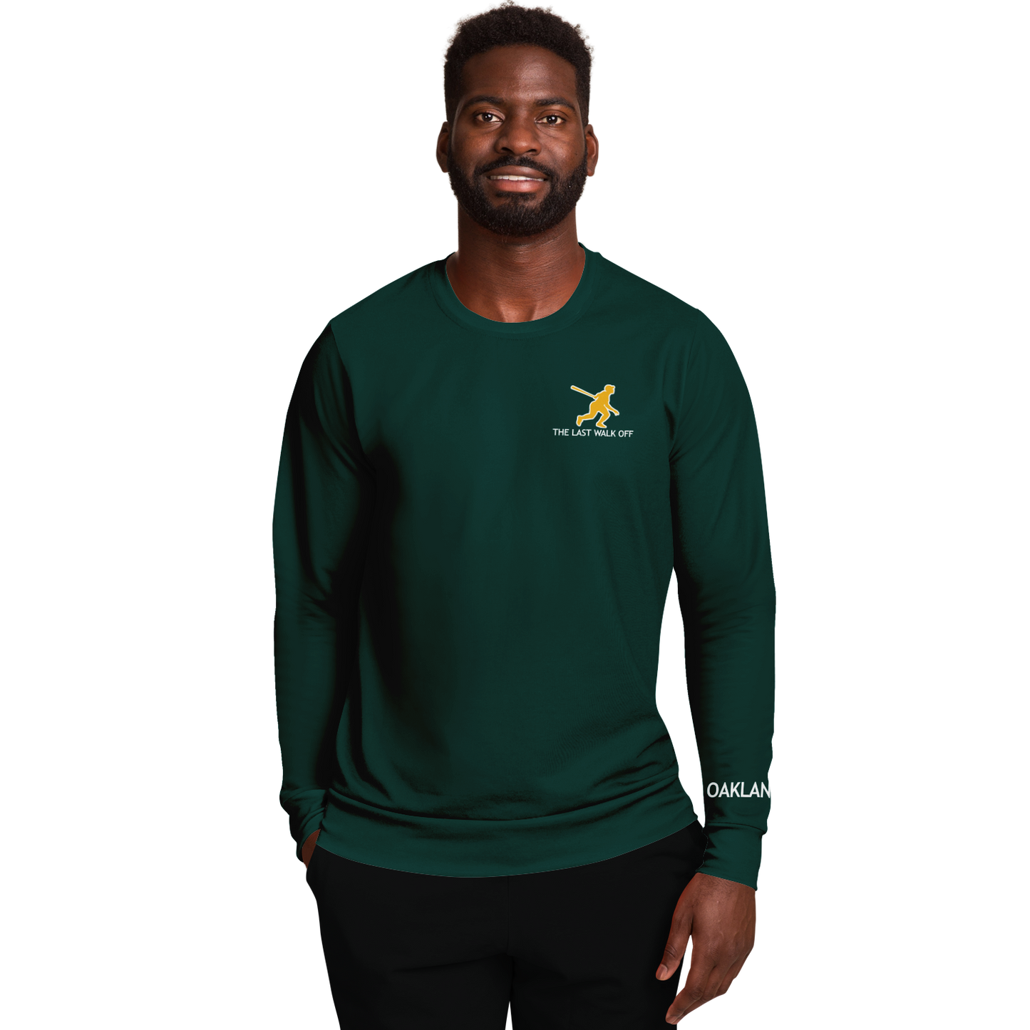 Oakland Green Long Sleeve Shirt