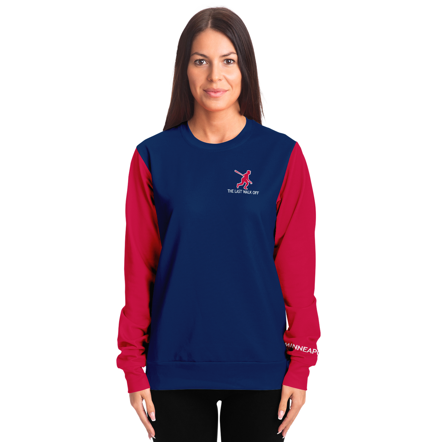 Minneapolis Blue Red Long Sleeve Shirt