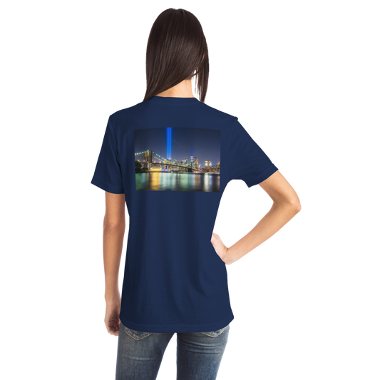 New York Navy Blue T-Shirt LIGHTS