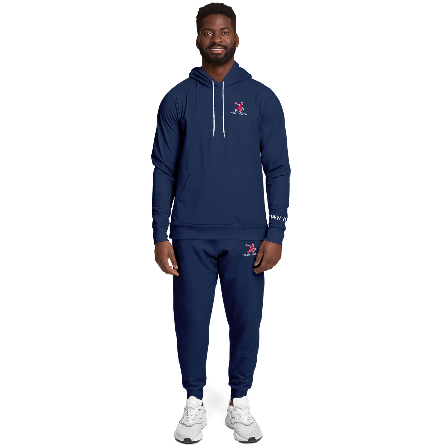 New York Navy Blue Hoodie and Joggers LIGHTS