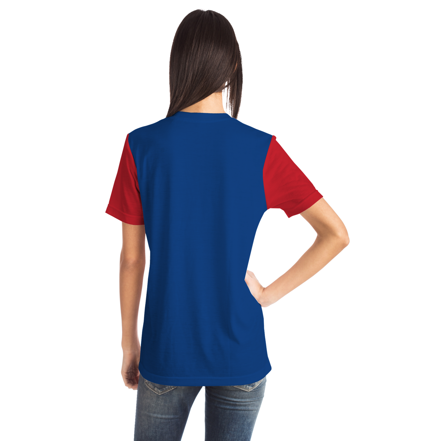 Texas Blue Red Short Sleeve Shirt
