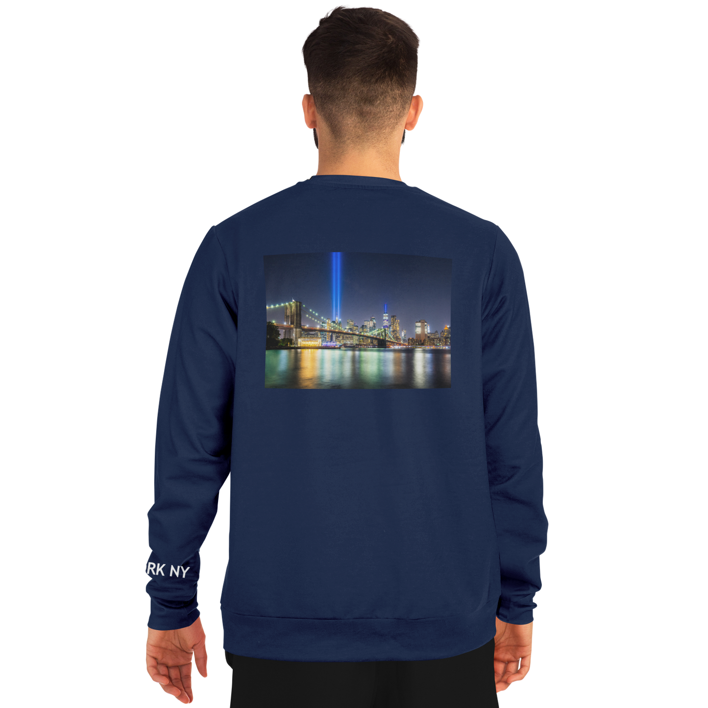 New York Navy Blue Long Sleeve Shirt LIGHTS