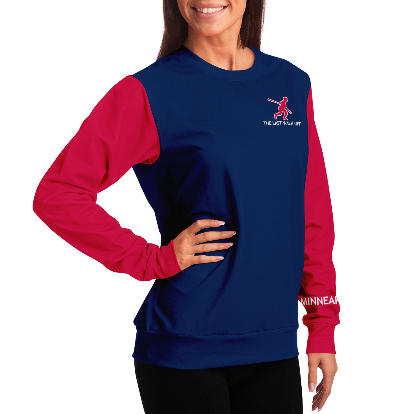 Minneapolis Blue Red Long Sleeve Shirt