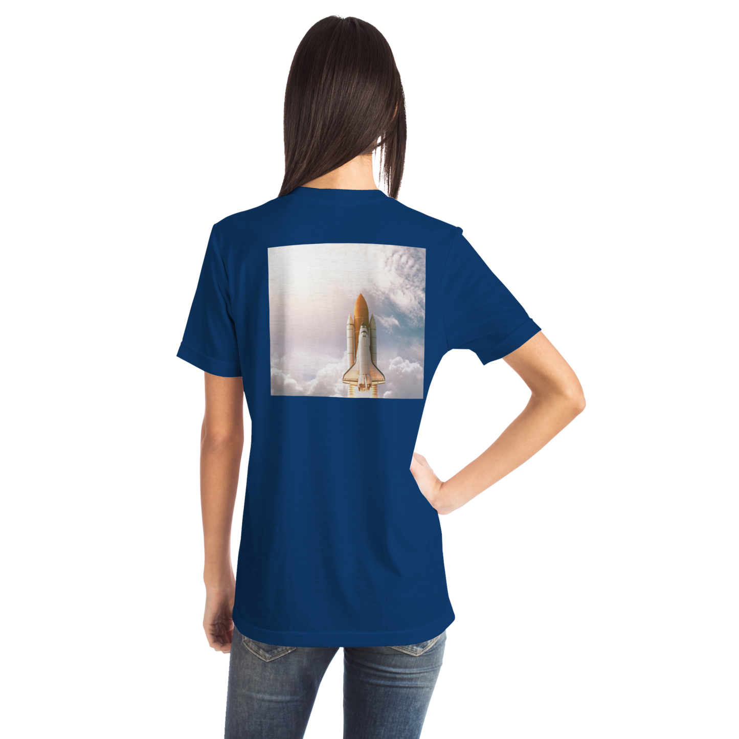 Houston Blue T-Shirt Rocket