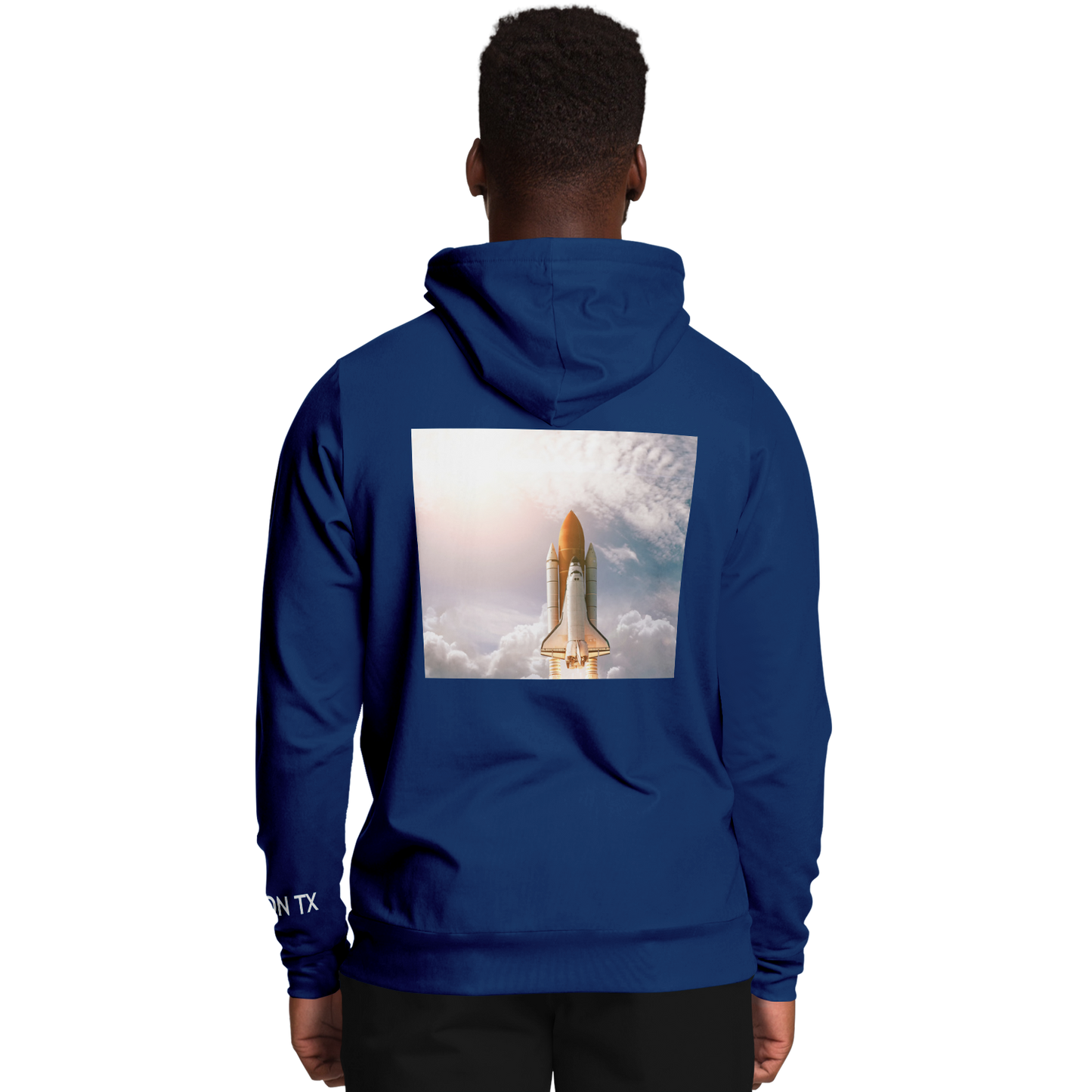 Houston Blue Hoodie Rocket