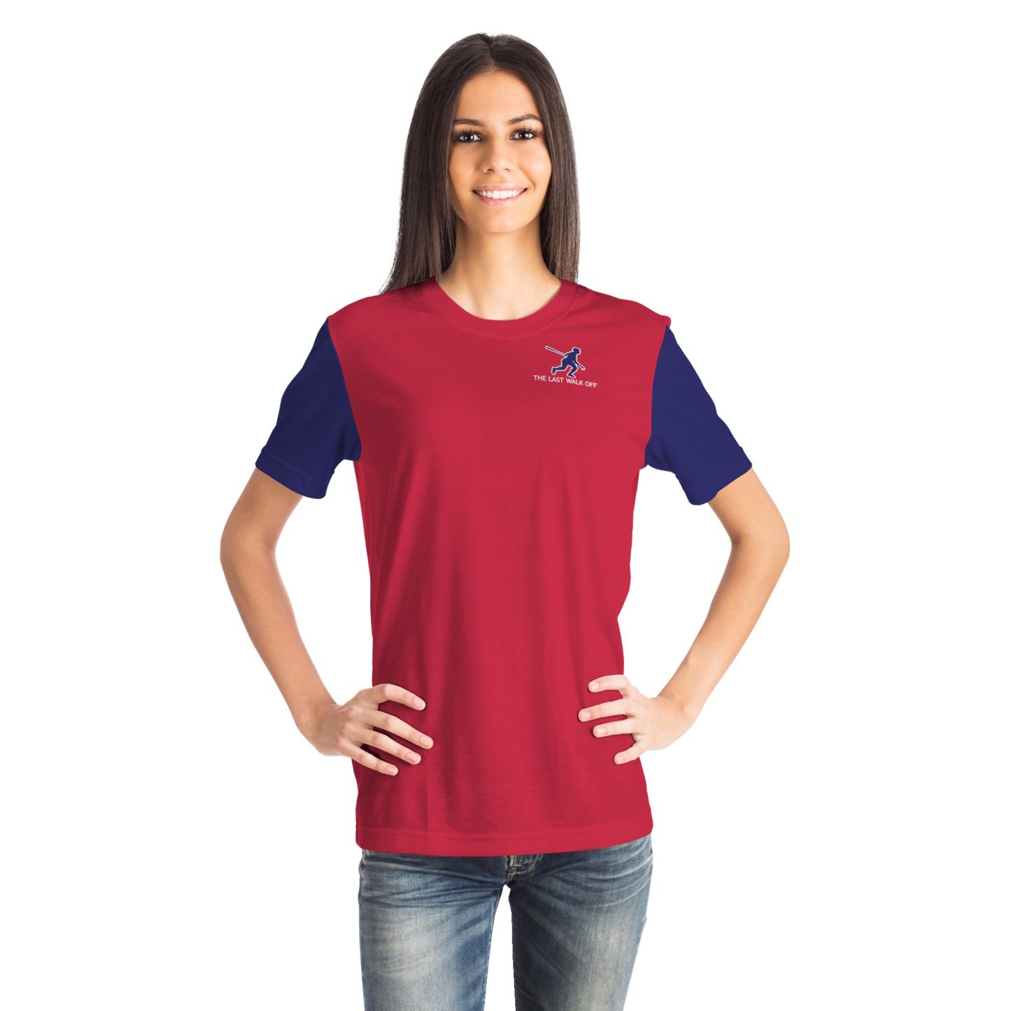 Saint Louis Red Blue Short Sleeve Shirt