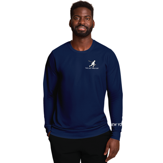 New York Navy Blue Long Sleeve Shirt