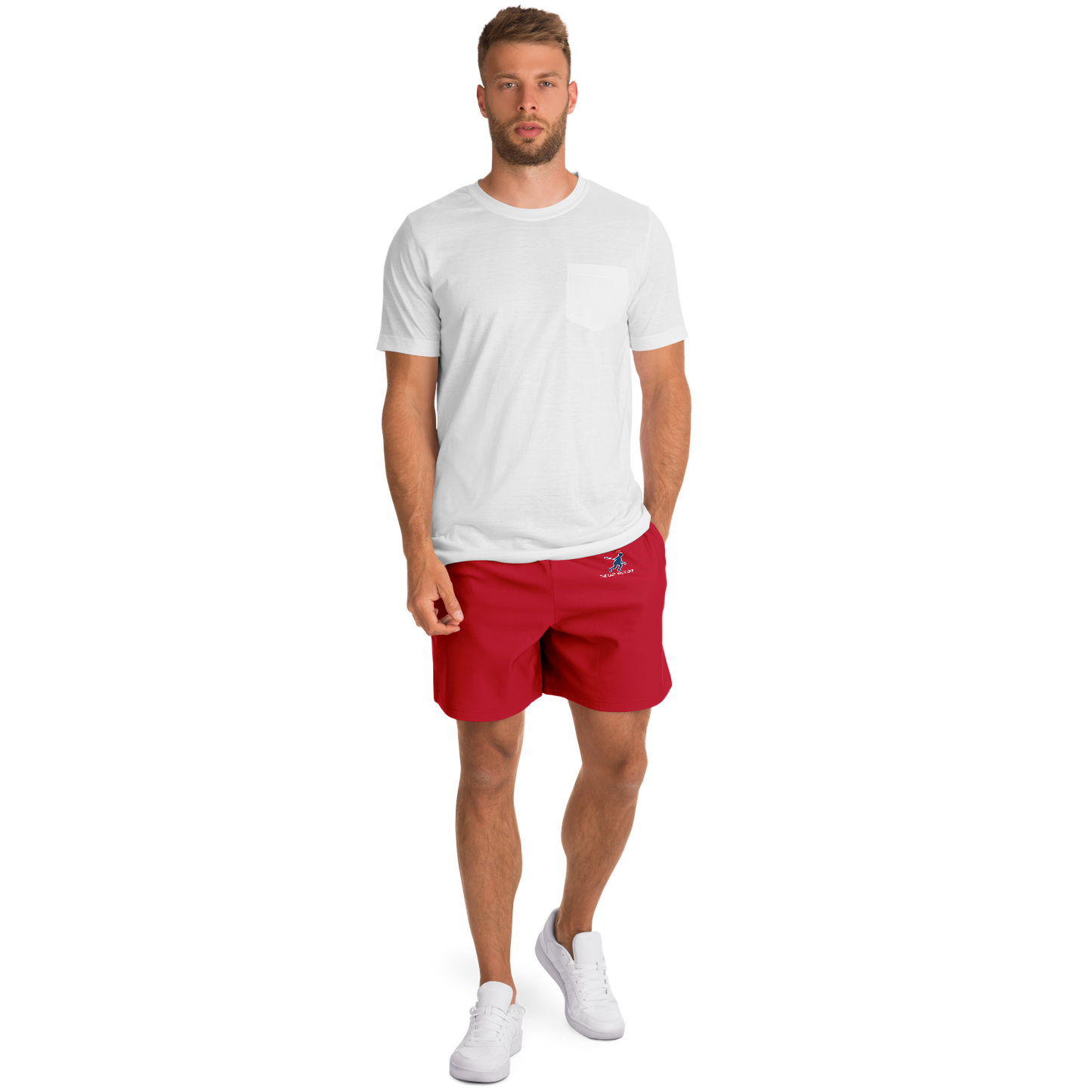 Los Angeles Men's Red Shorts