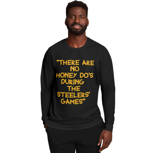 Honey Do's Black Yellow Long Sleeve Shirt
