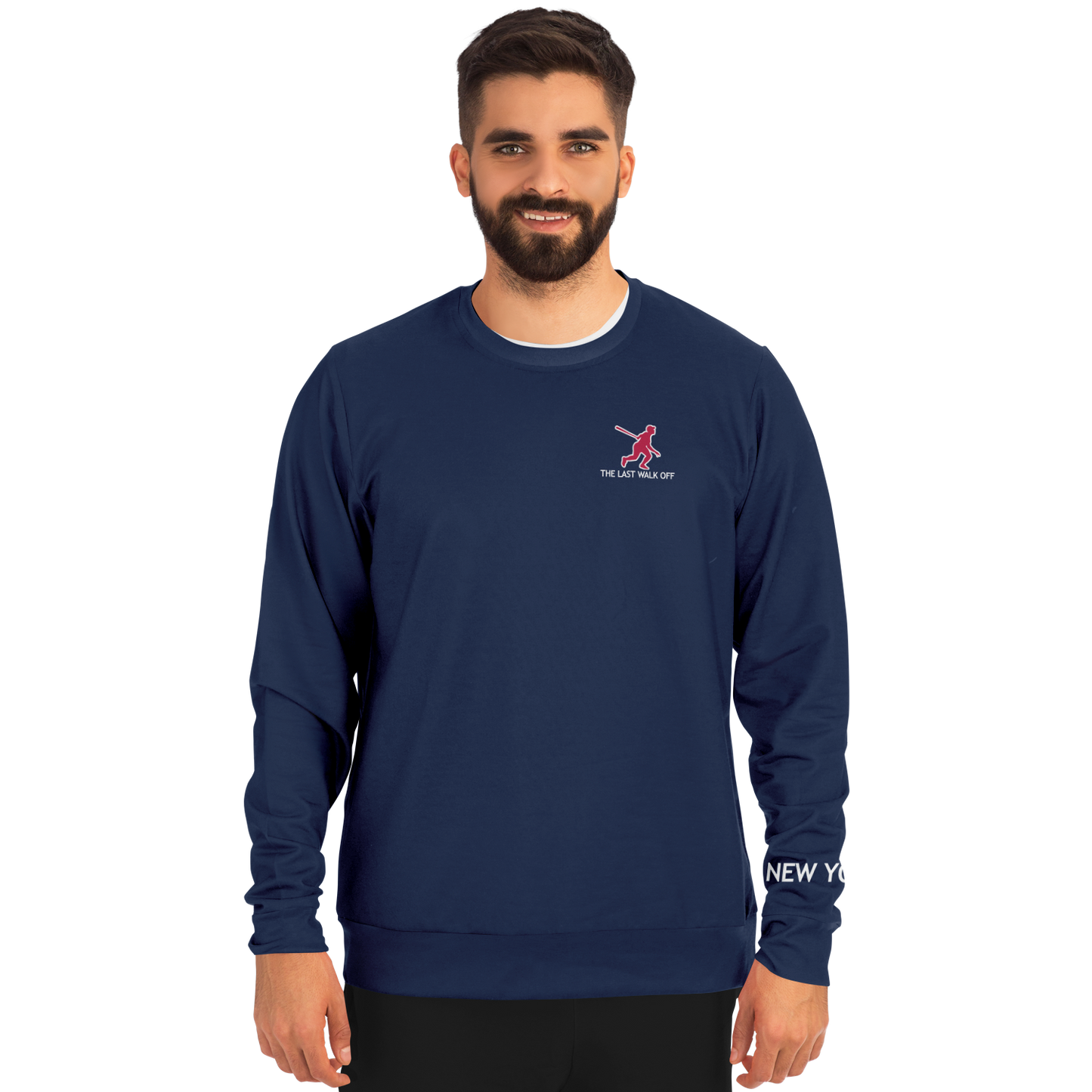 New York Navy Blue Long Sleeve Shirt LIGHTS