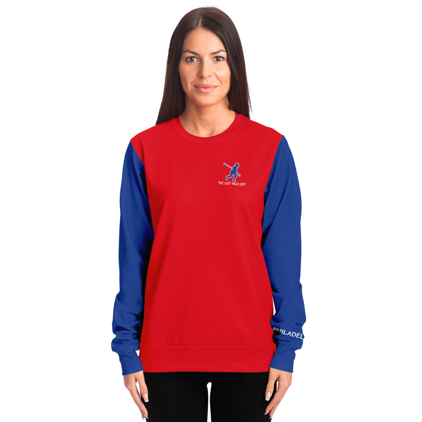 Philadelphia Red Blue Long Sleeve Shirt