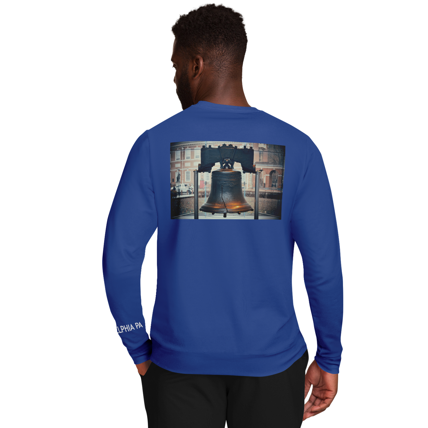 Philadelphia Blue Long Sleeve Shirt Quote
