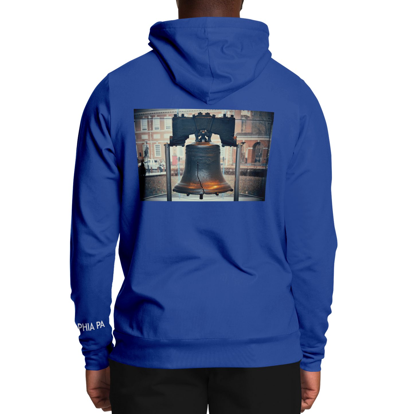 Philadelphia Blue Hoodie Bell