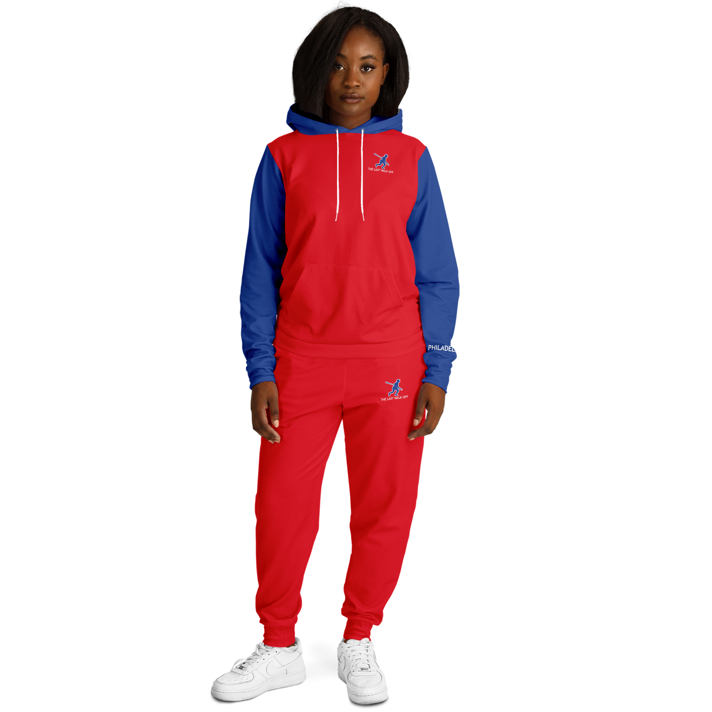 Philadelphia Red Blue Hoodie and Joggers Liberty Bell