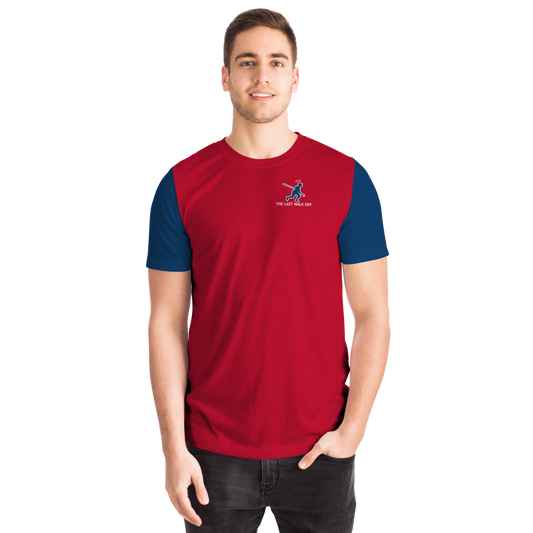Los Angeles Blue Red Short Sleeve Shirt
