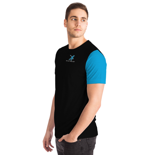 Miami Black Blue Short Sleeve Shirt