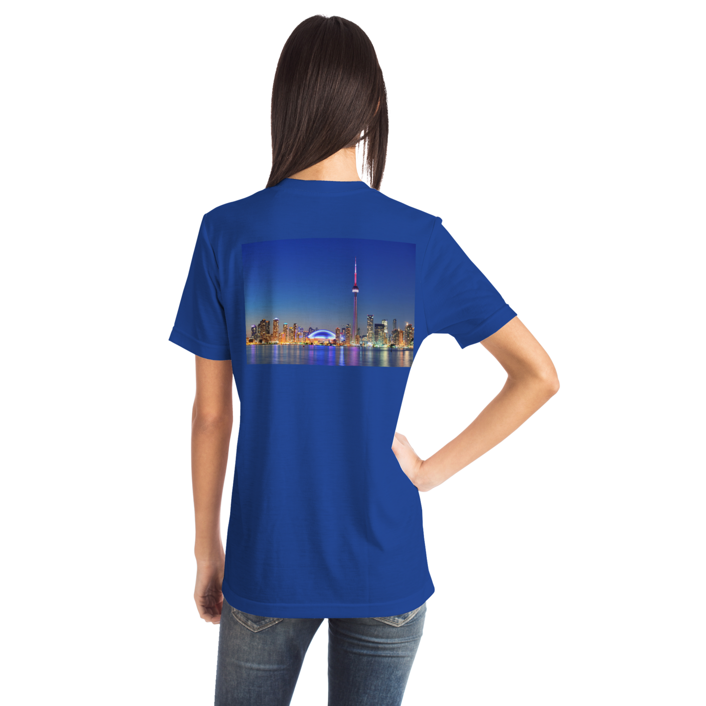 Toronto Blue T-Shirt Skyline