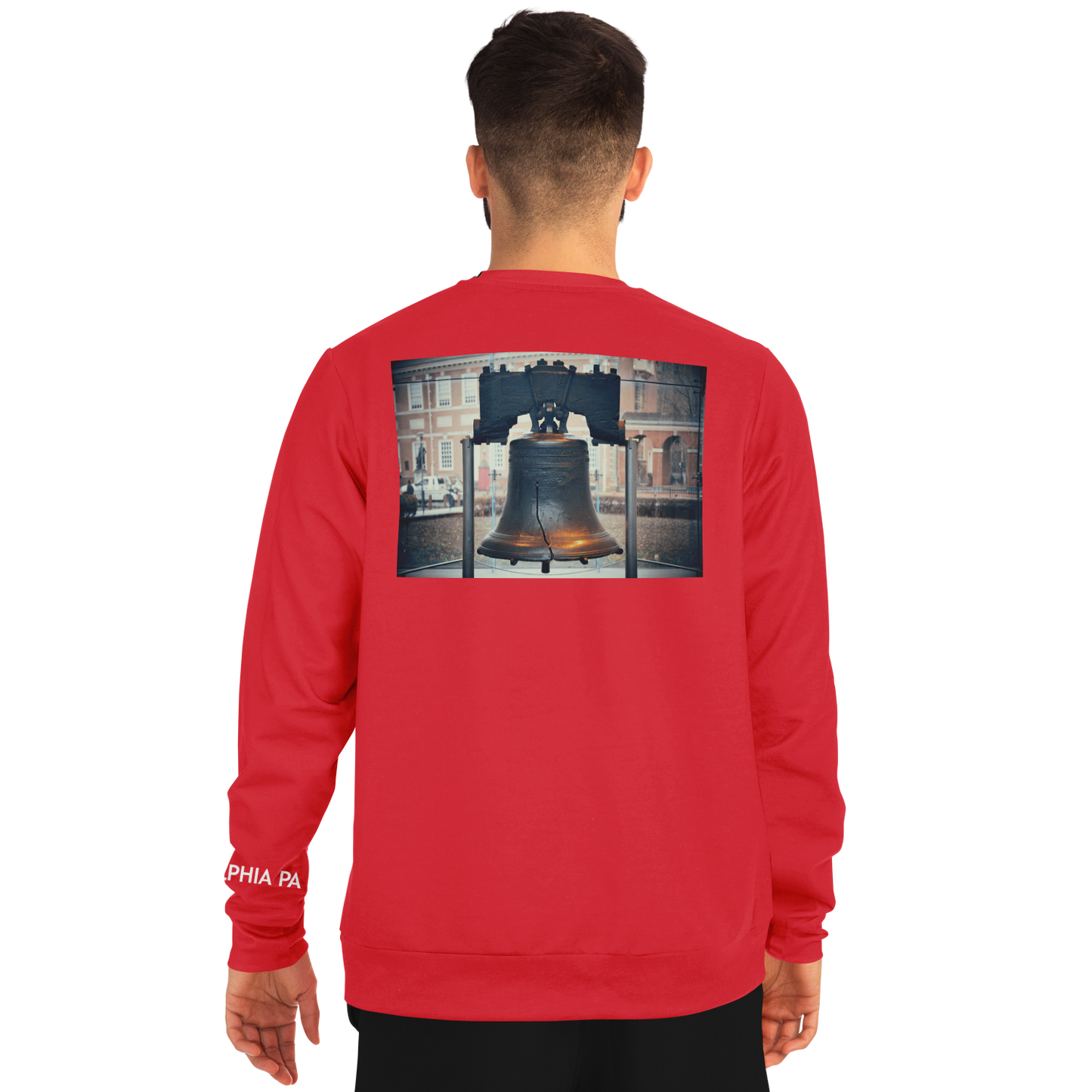 Philadelphia Red Long Sleeve Shirt Liberty Bell