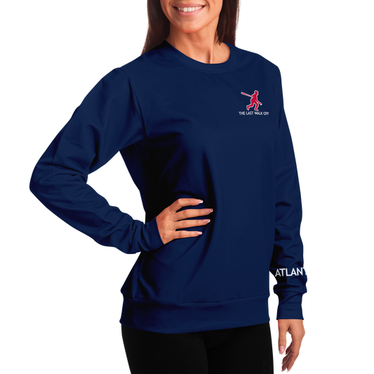Atlanta Navy Blue Long Sleeve Shirt