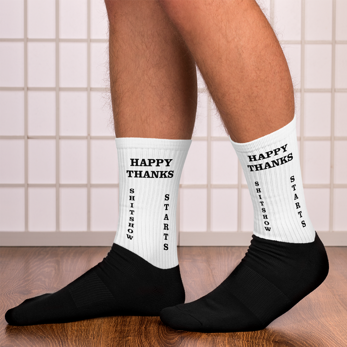 Show White Socks