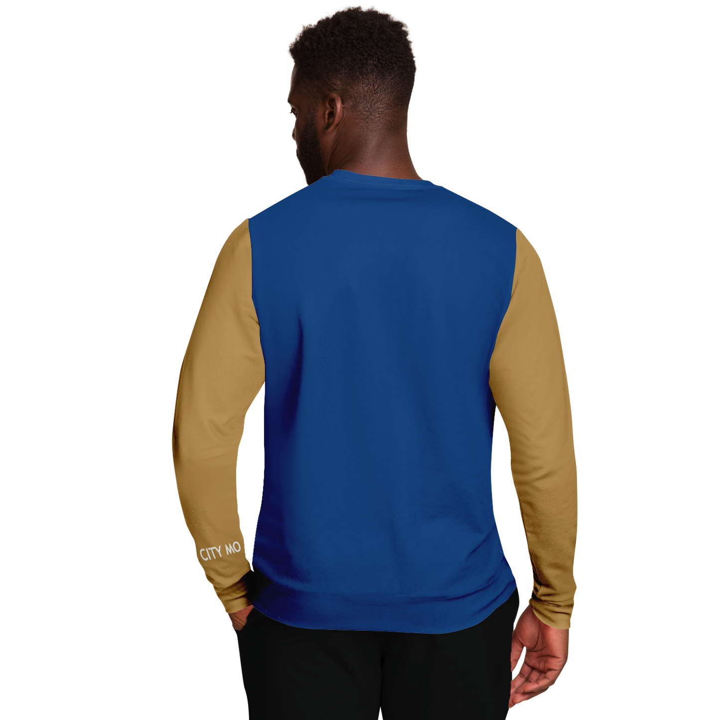 Kansas City Blue Gold Long Sleeve Shirt
