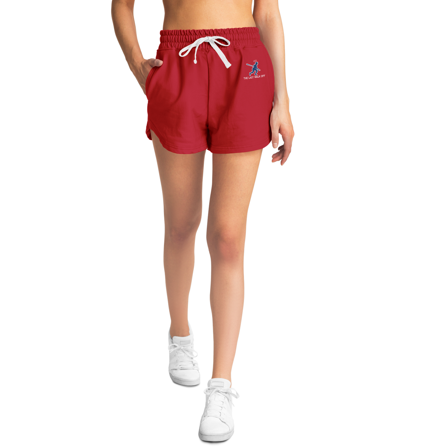 Los Angeles Women's Red Shorts