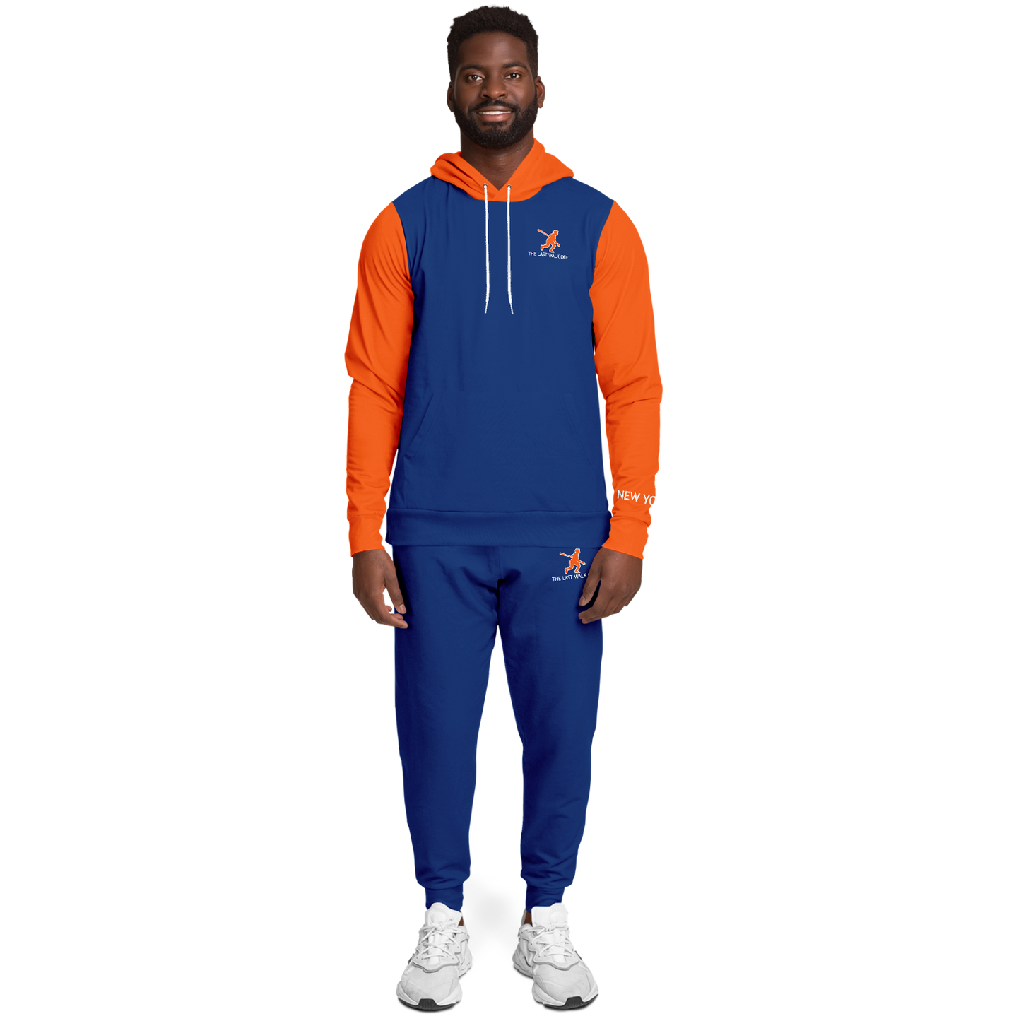 New York Blue Orange Hoodie and Joggers POST