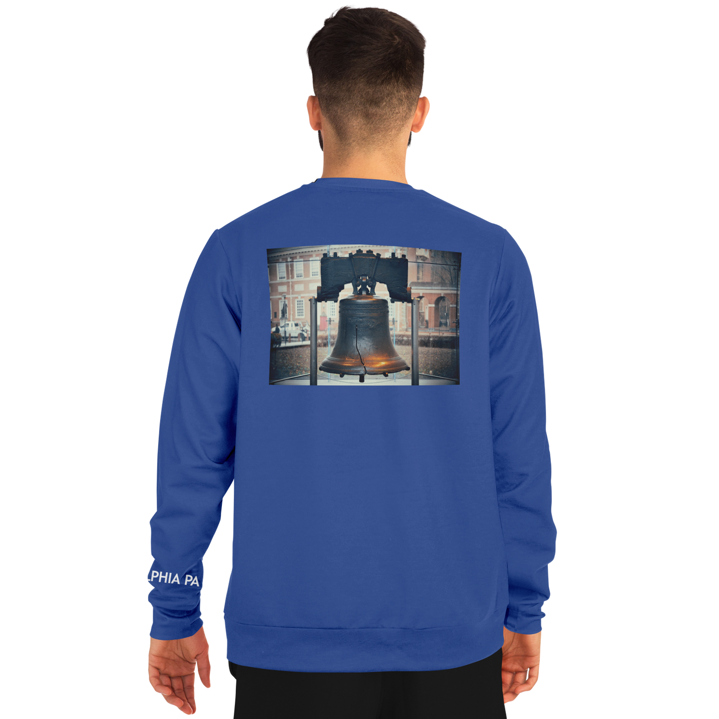 Philadelphia Blue Long Sleeve Shirt Liberty Bell