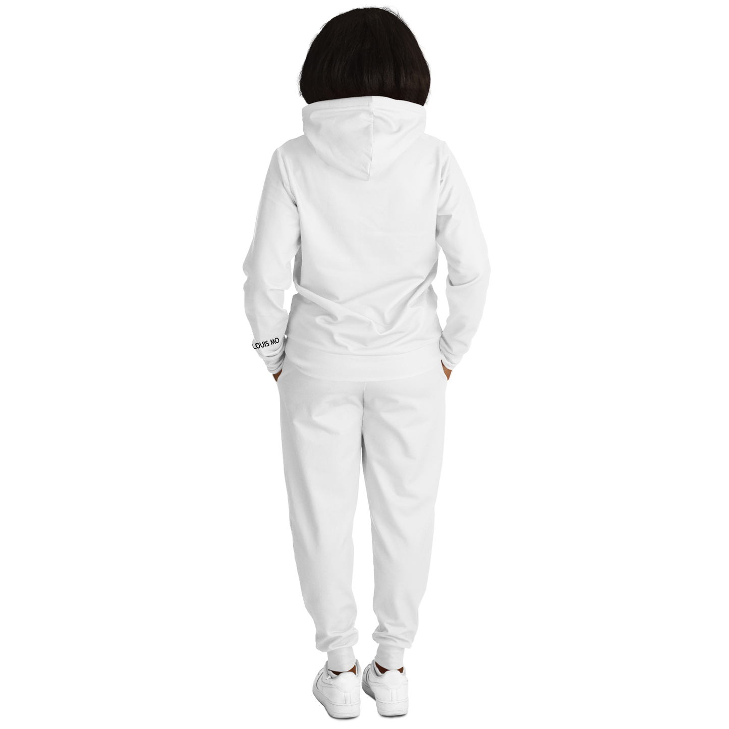 Saint Louis White Hoodie and Joggers TWO