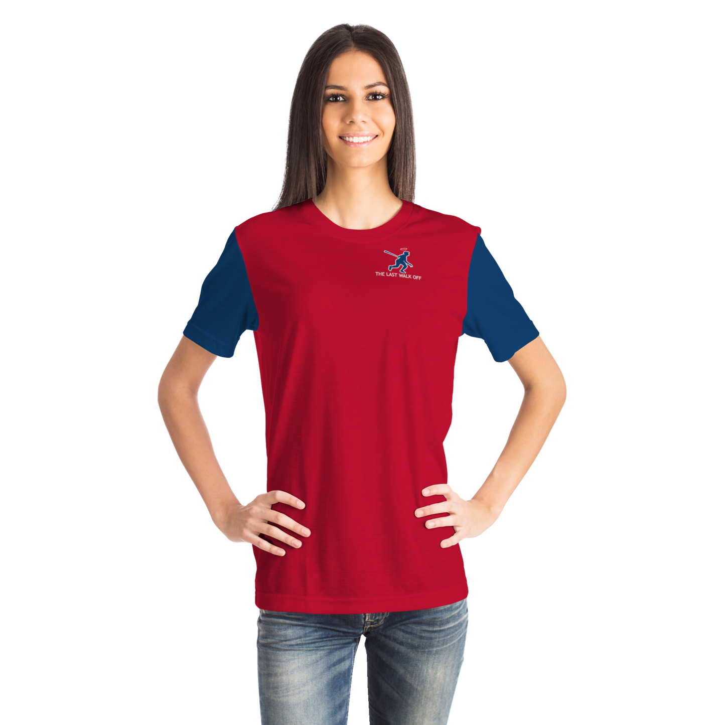 Los Angeles Blue Red Short Sleeve Shirt