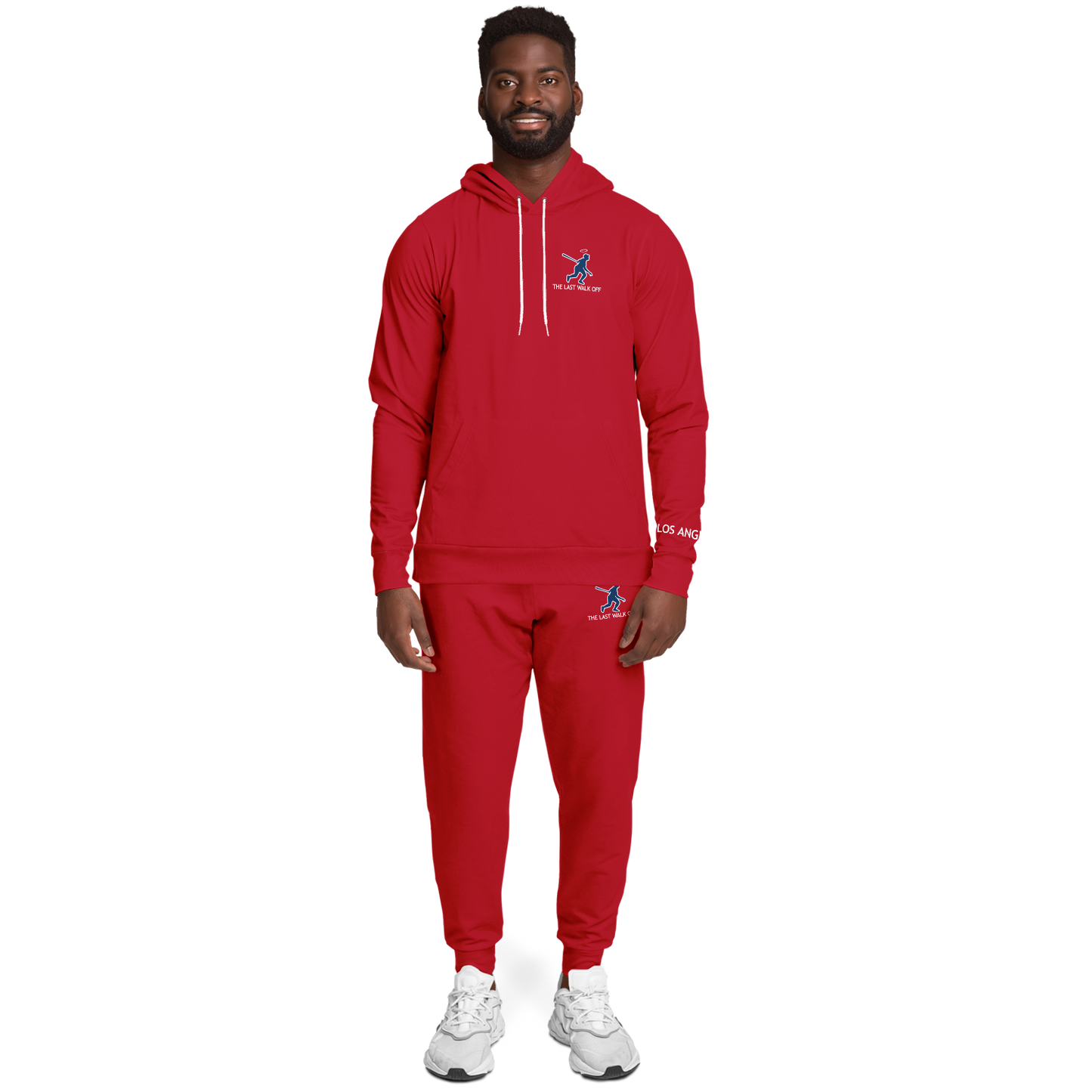 Los Angeles Red Hoodie and Joggers TWO