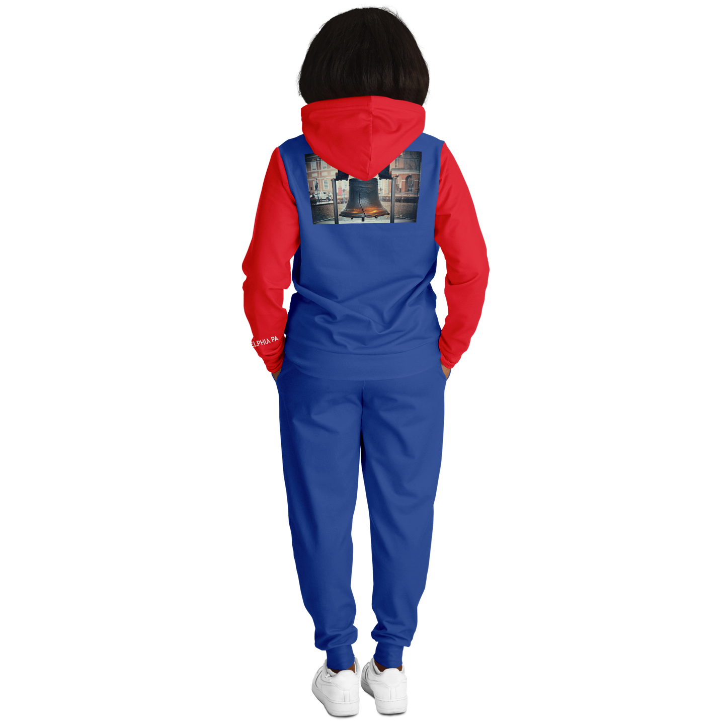 Philadelphia Blue Red Hoodie and Joggers Quote