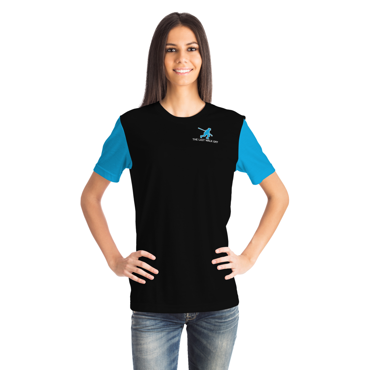 Miami Black Blue Short Sleeve Shirt