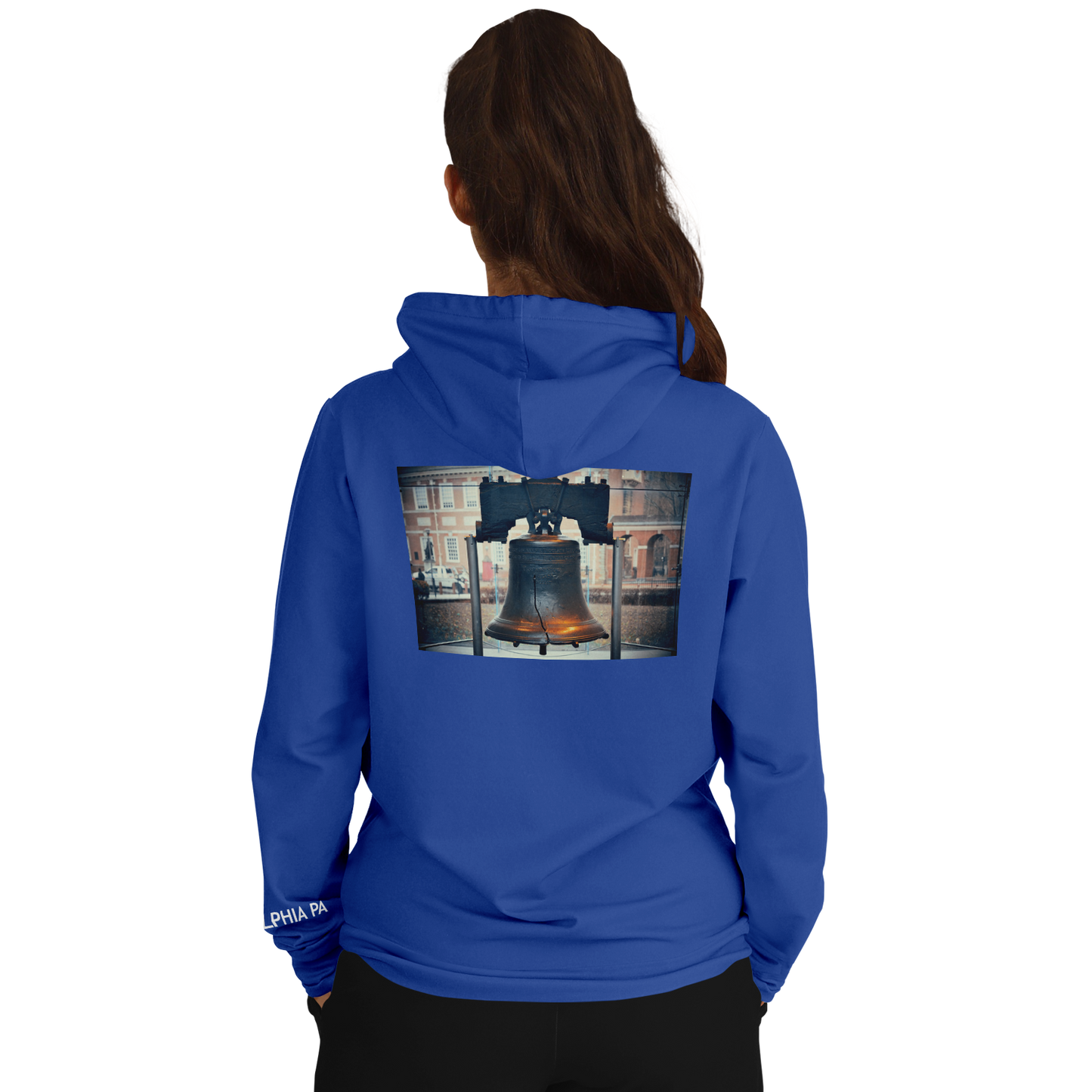 Philadelphia Blue Hoodie Bell