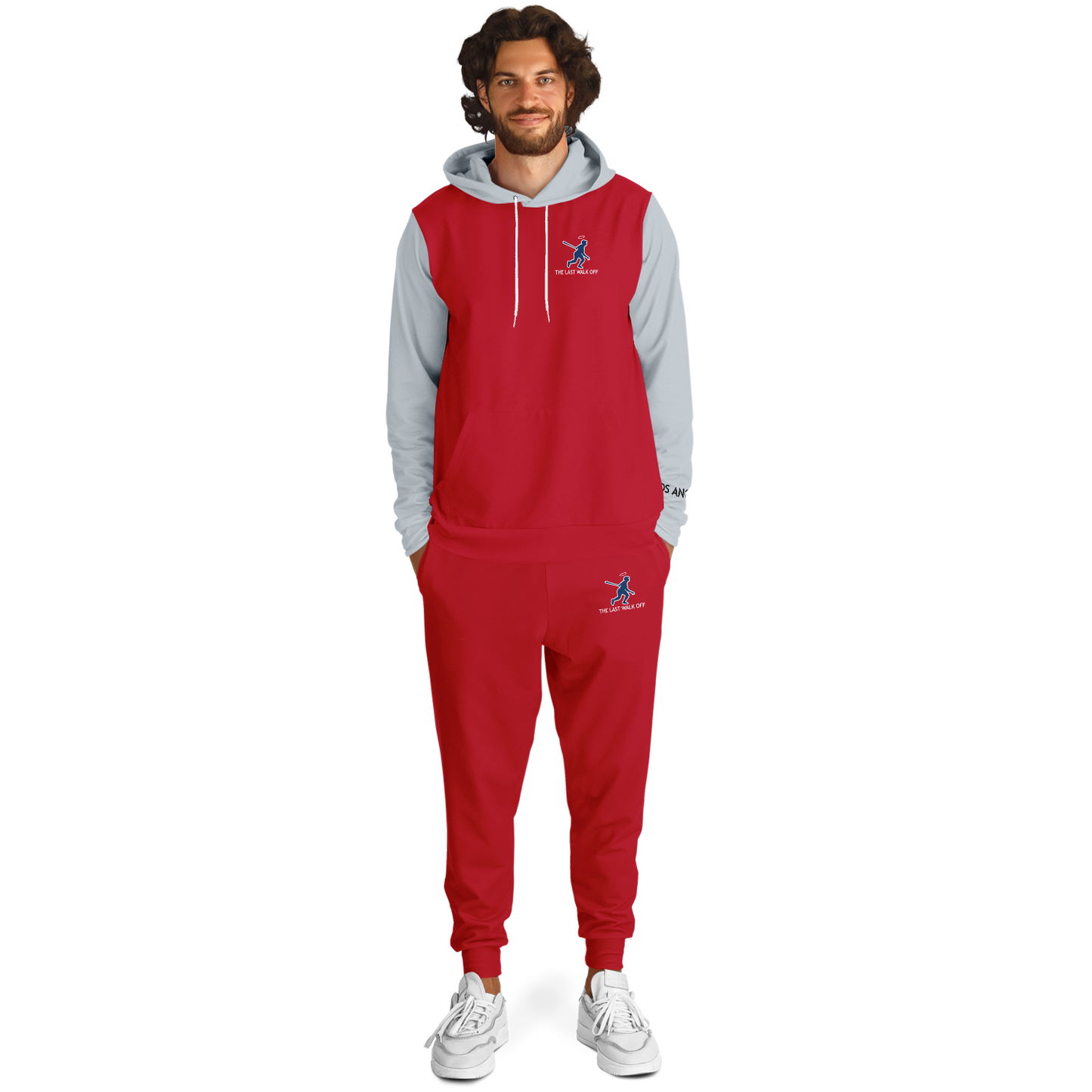 Los Angeles Red Hoodie and Joggers