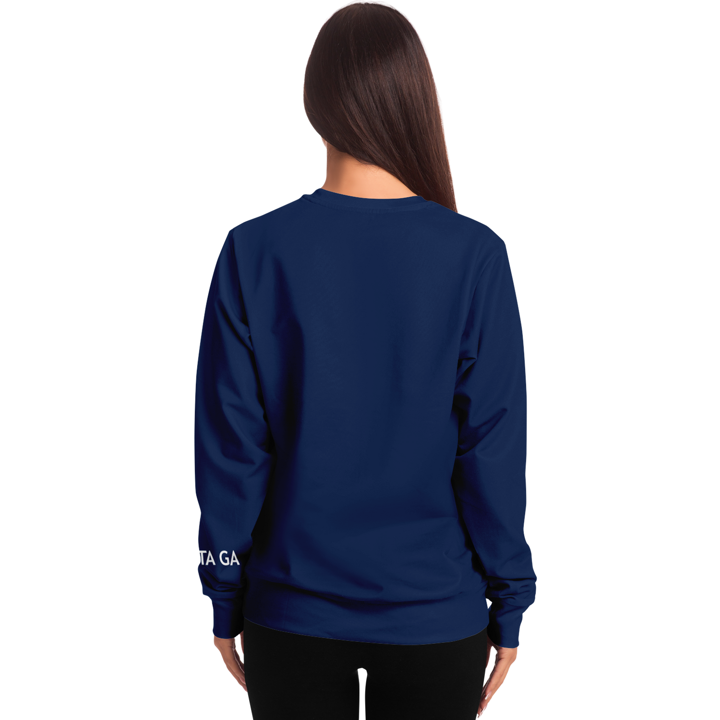 Atlanta Navy Blue Long Sleeve Shirt