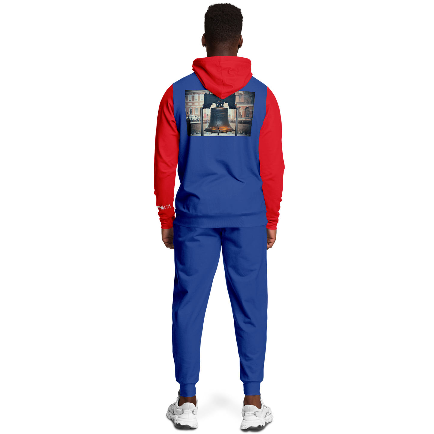 Philadelphia Blue Red Hoodie and Joggers Quote