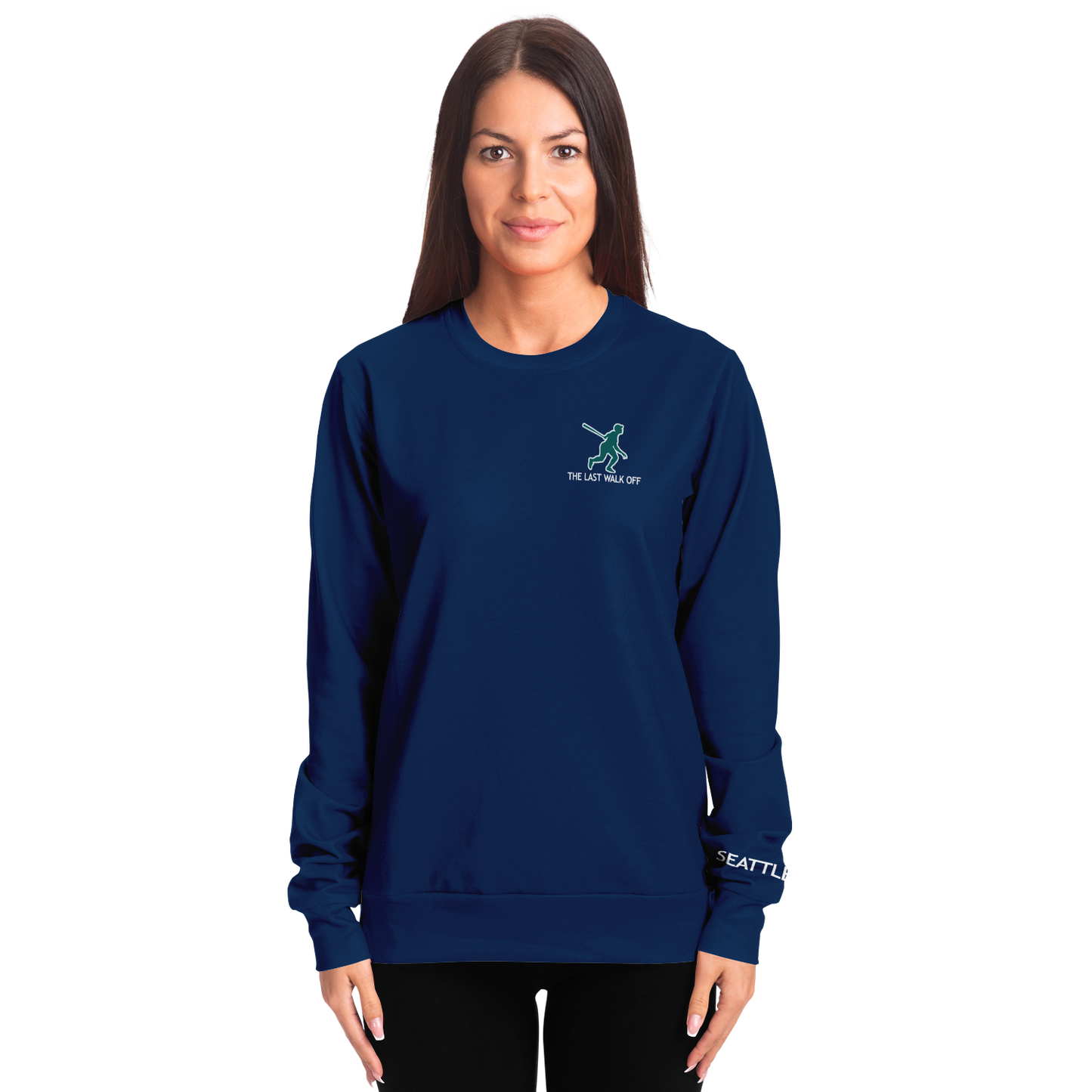 Seattle Navy Blue Long Sleeve Shirt