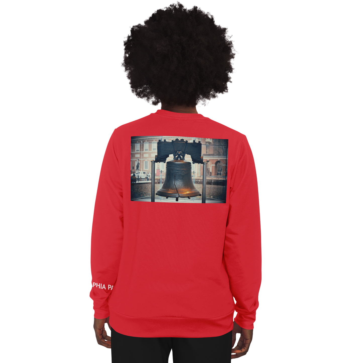 Philadelphia Red Long Sleeve Shirt Liberty Bell