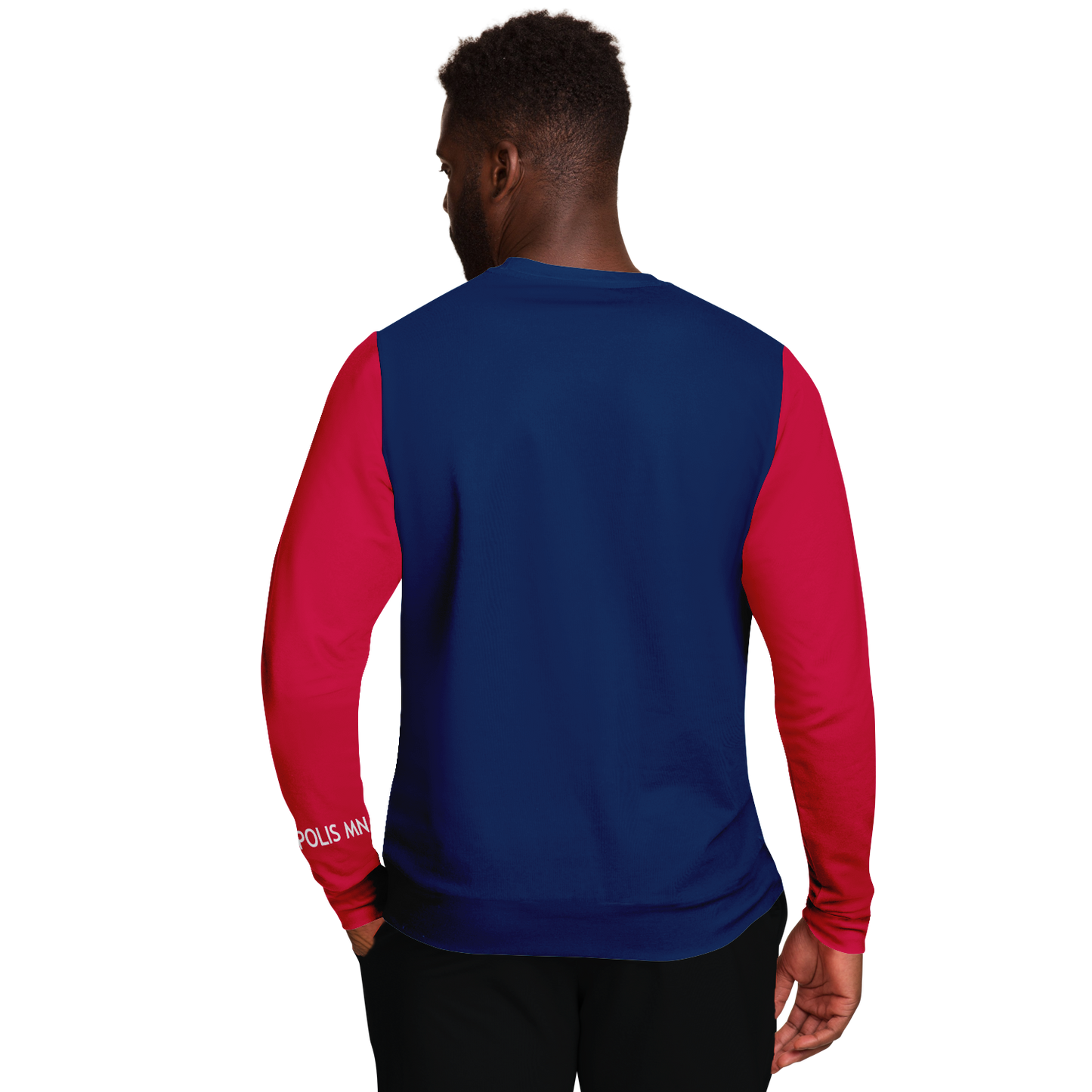 Minneapolis Blue Red Long Sleeve Shirt
