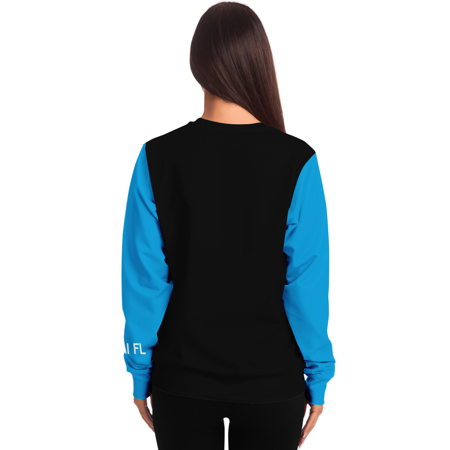 Miami Black Blue Long Sleeve Shirt