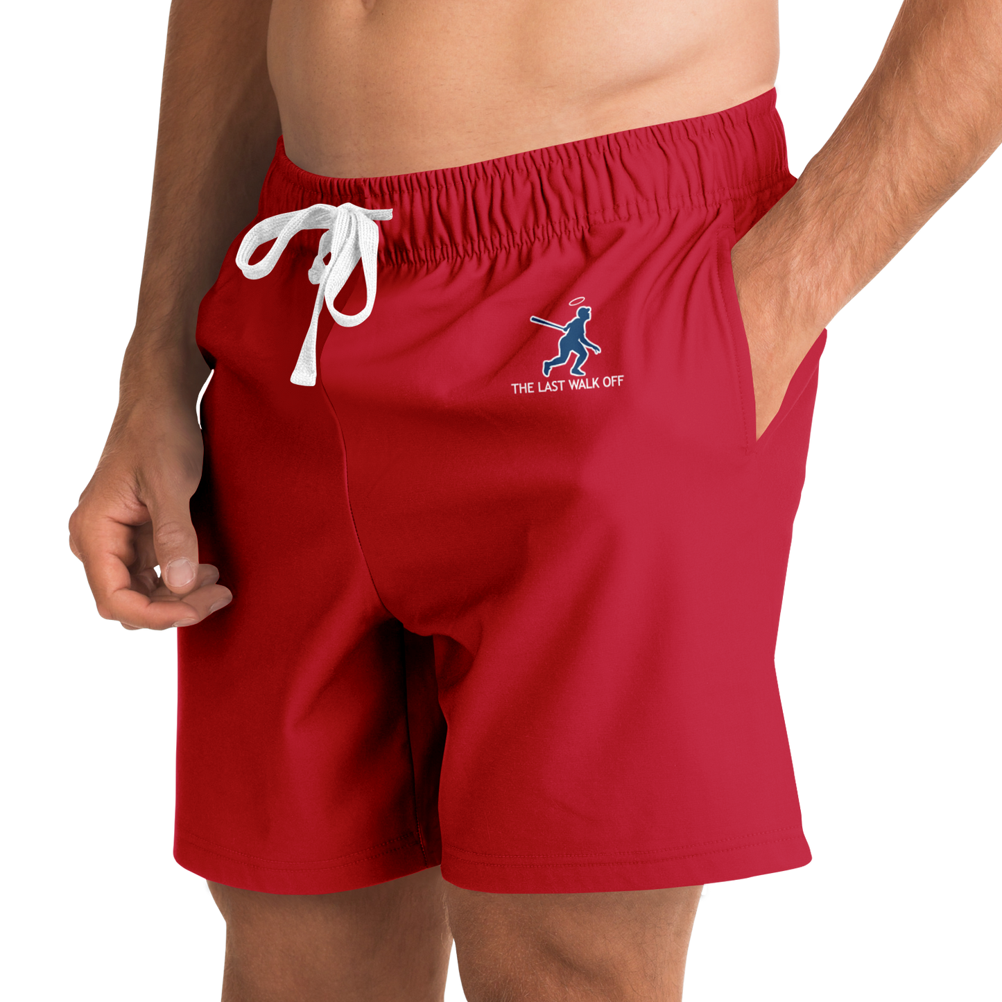 Los Angeles Men's Red Shorts