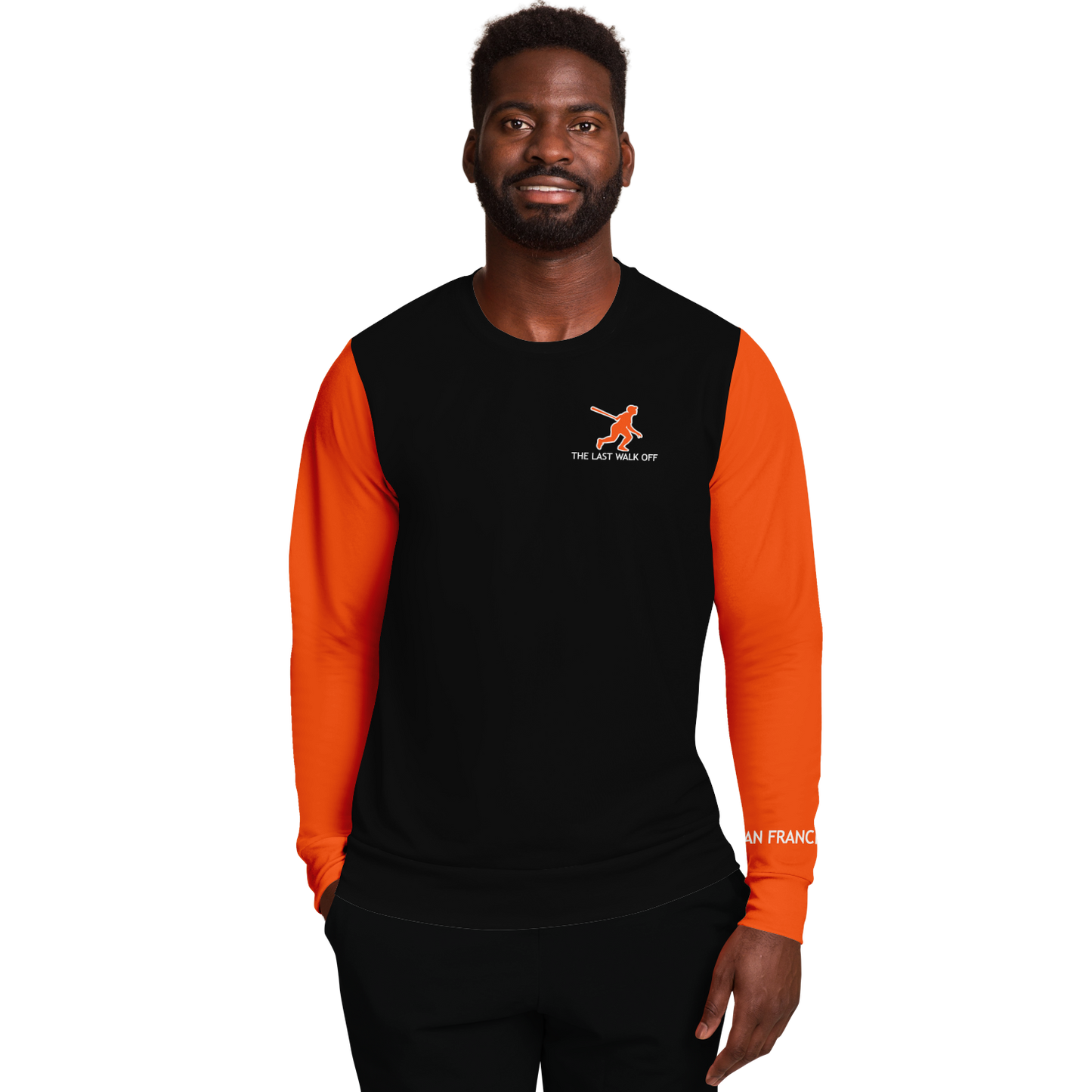 San Francisco Black Orange Long Sleeve Shirt