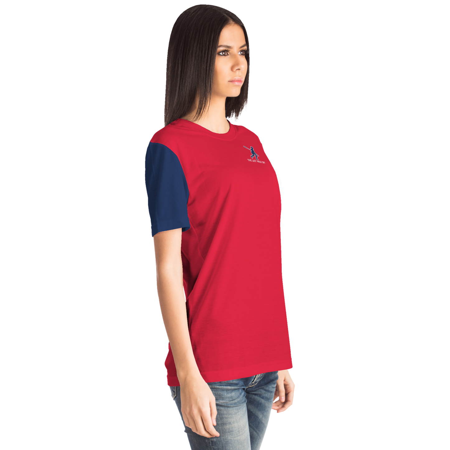 Cleveland Red Navy Blue Short Sleeve Shirt