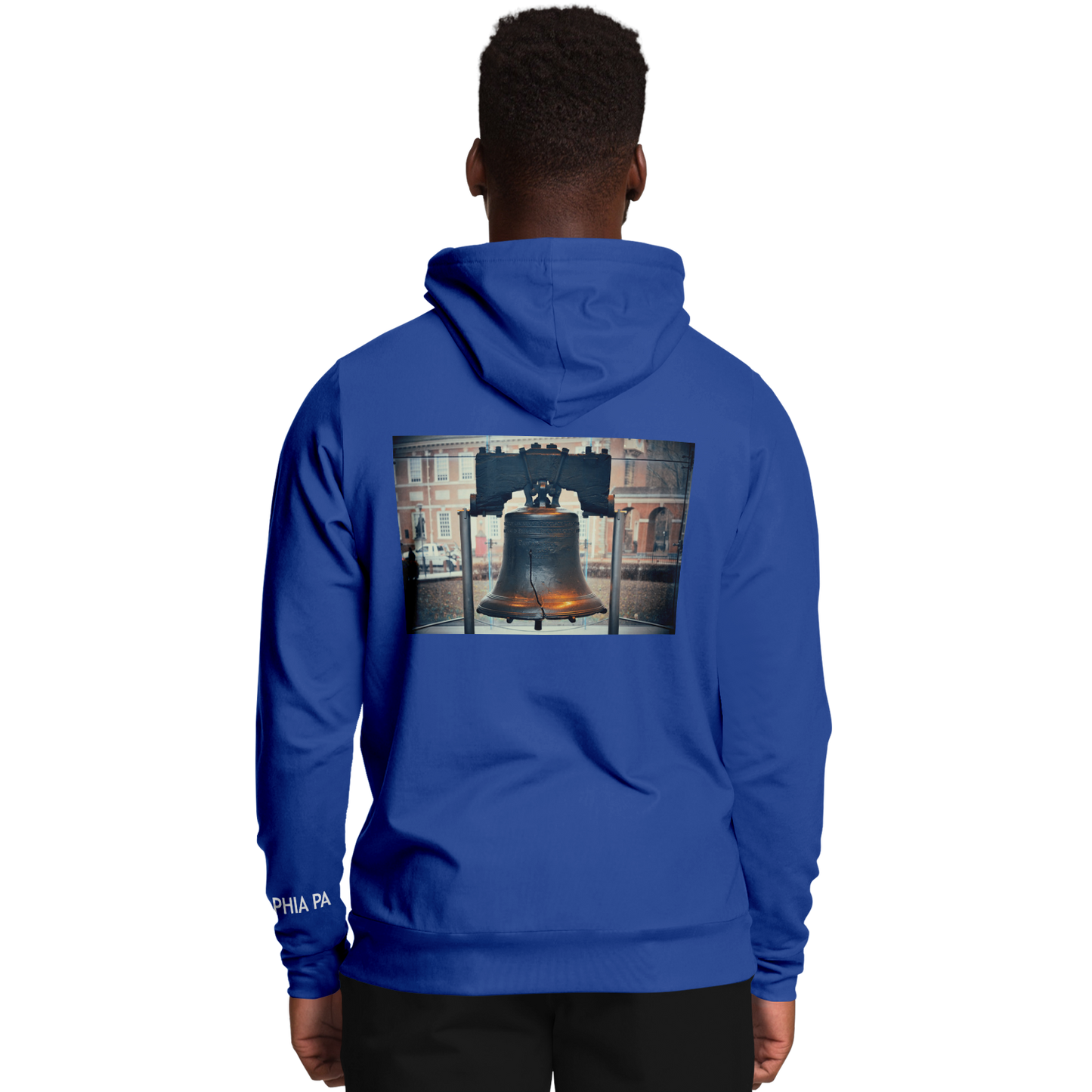 Philadelphia Blue Hoodie Bell