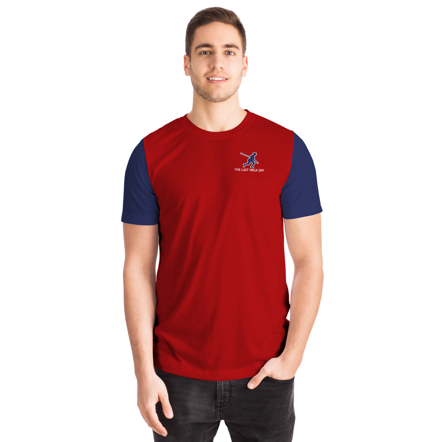 Washington Red Blue Short Sleeve Shirt